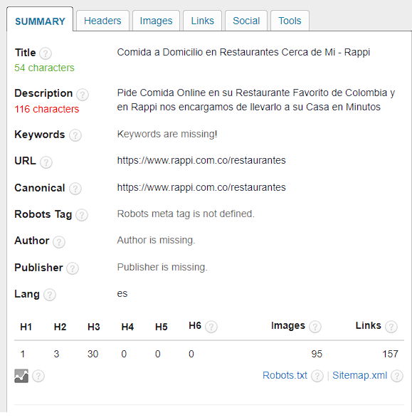 SEO in 1 Clic revision de metatitle